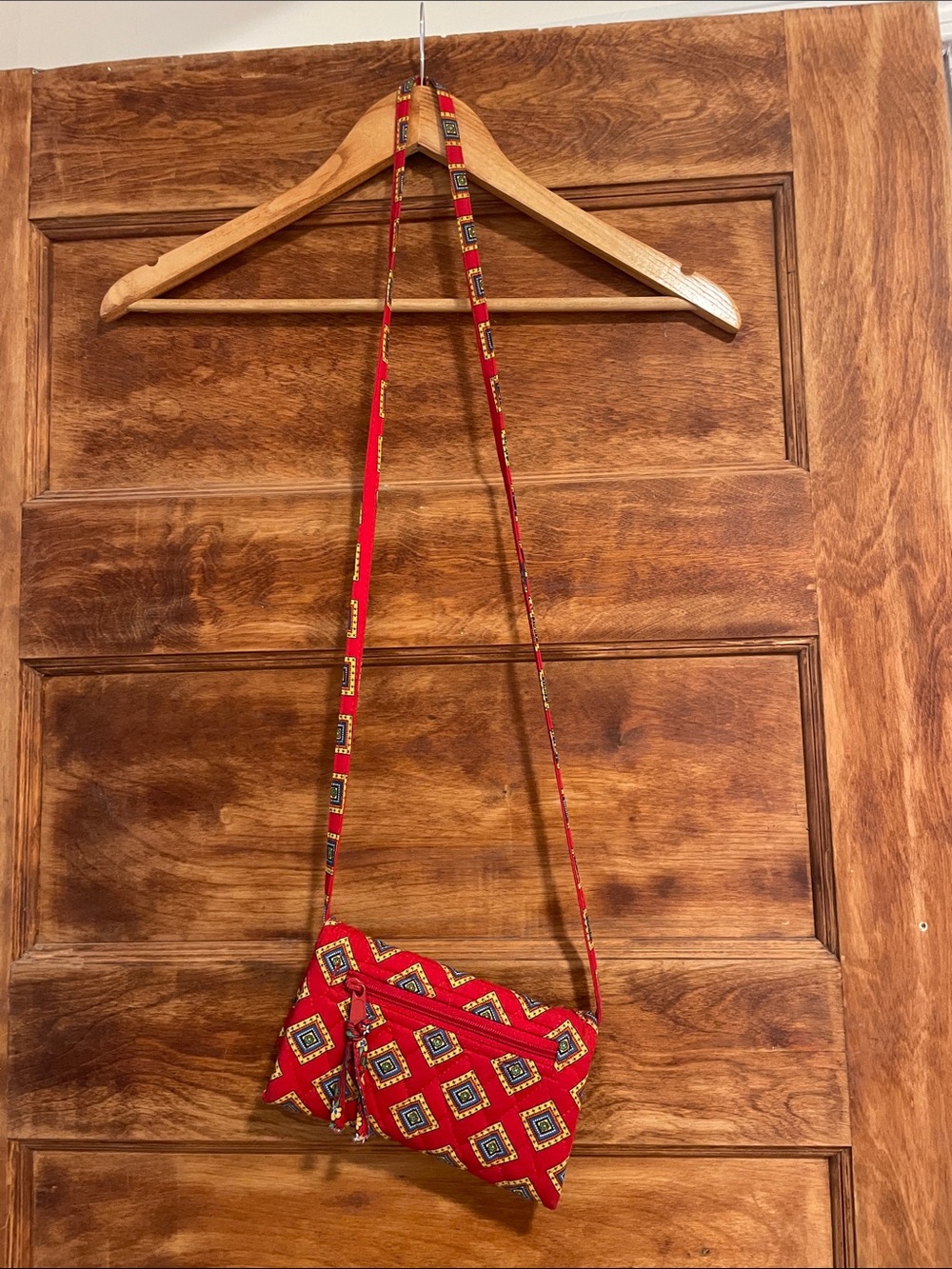 Vera Bradley Villa Red strap wallet - Picture 4 of 5